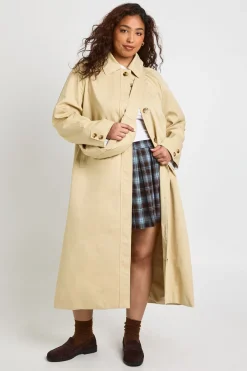Trench-coat longline Plus avec sac assorti