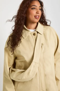 Trench-coat longline Plus avec sac assorti