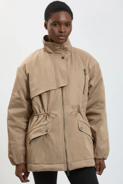 Trench-coat Matelassé Ceinturé