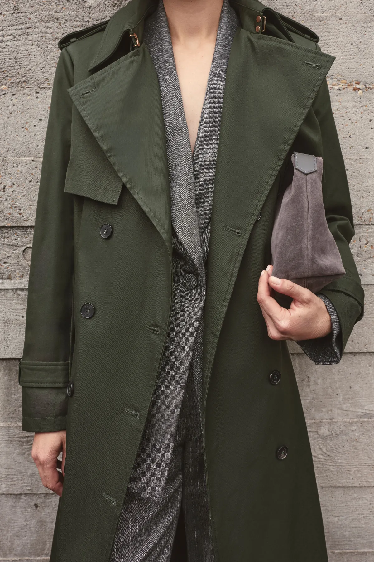 KarenMillen Trench-coat Maxi Ajusté<Femme Tailleurs|Manteaux Et Vestes D’Automne