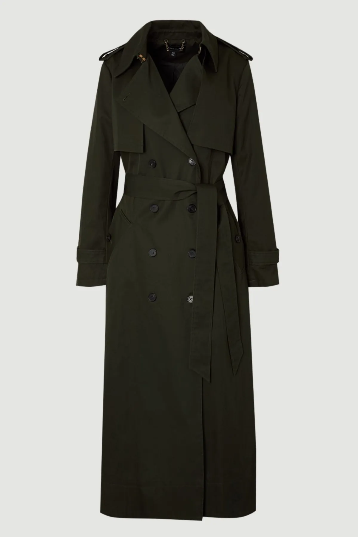 KarenMillen Trench-coat Maxi Ajusté<Femme Tailleurs|Manteaux Et Vestes D’Automne