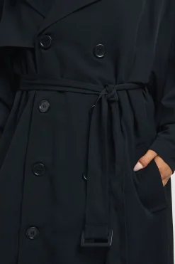 Trench-coat Petite Surdimensionné À Manches Raglan