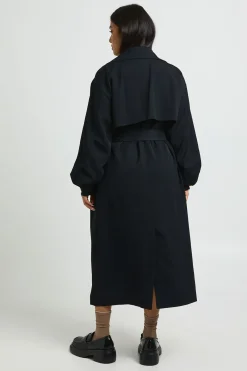 Trench-coat Petite Surdimensionné À Manches Raglan