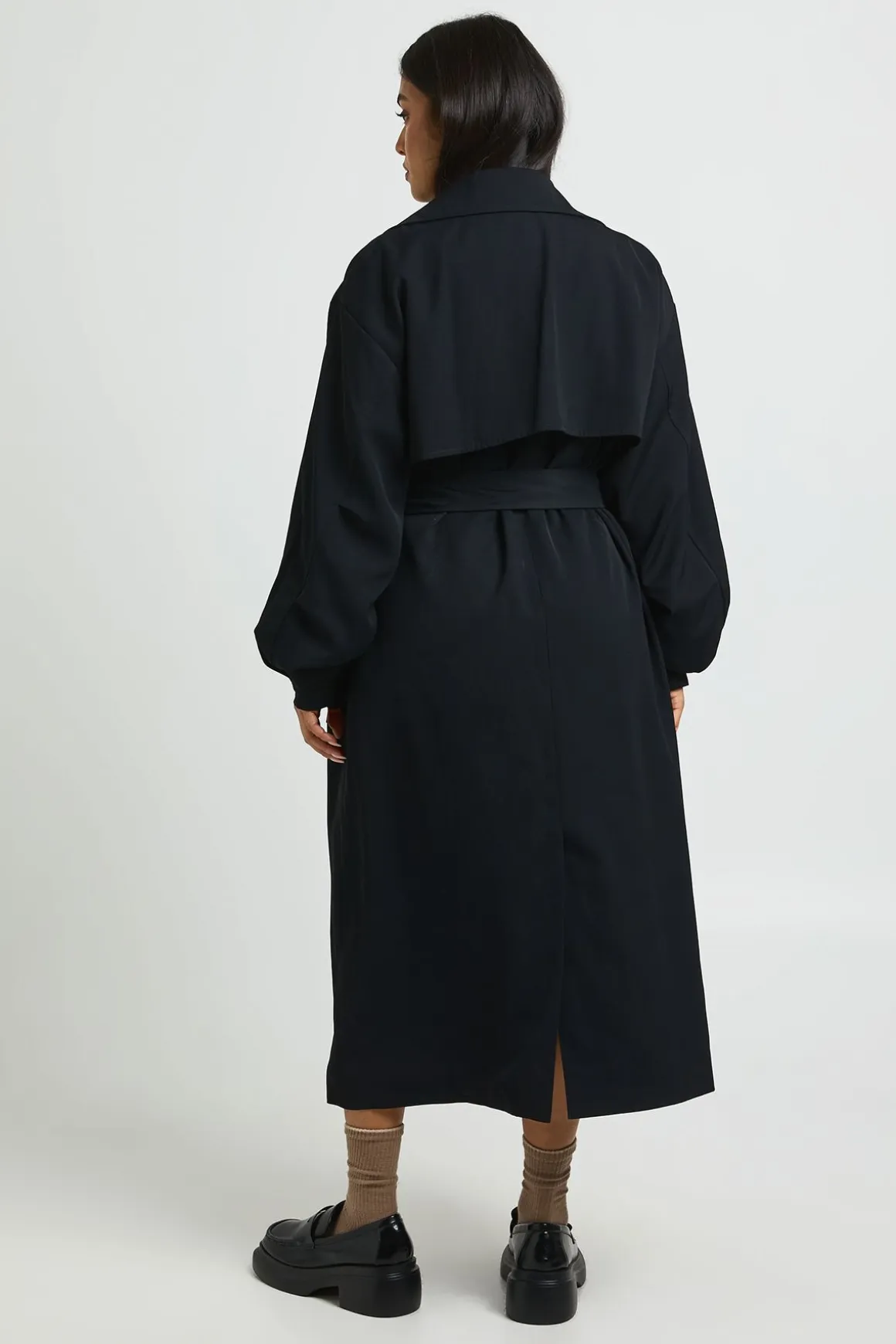 Trench-coat Petite Surdimensionné À Manches Raglan