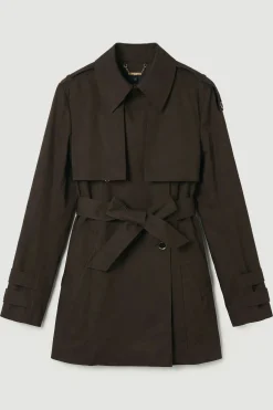 KarenMillen Trench Court<Femme Vestes & Manteaux|Trenchs