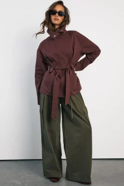 boohoo Trench Court Ceinturé<Femme Vestes & Manteaux|Trenchs