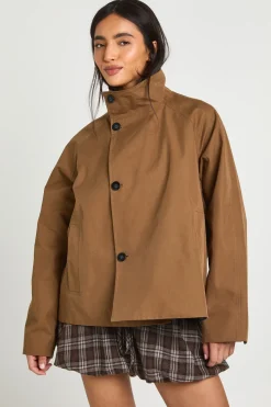 Trench Réversible À Carreaux