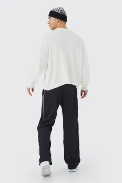 Tricot Wide Leg Jogger