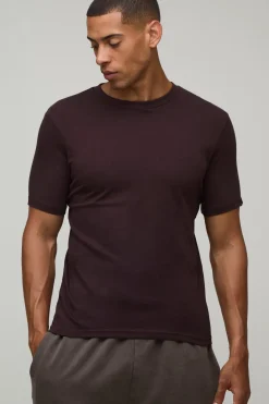 T-shirt Ajusté Col Rond Basique