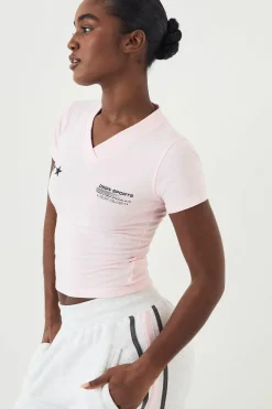 T-Shirt Ajusté Col V DSGN Studio Sport