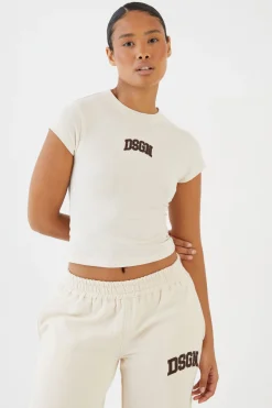 T-shirt Ajusté Dsgn Studio Avec Appliqué Léopard