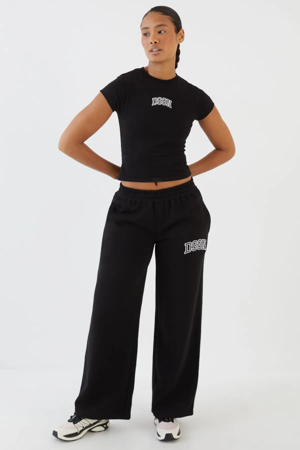 DSGN Studio T-shirt Ajusté Avec Appliqué Léopard<Femme Imprimé Léopard|Dsgn Studio