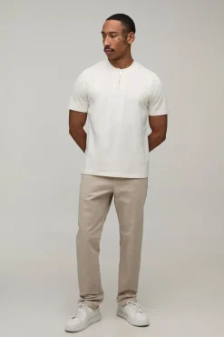 T-shirt Ajusté À Fermeture Éclair 1/4