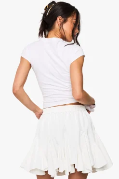 boohoo T-shirt ajusté à grande fleur<Femme Tops