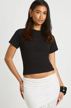 T-shirt Ajusté À Manches Raglan