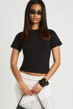 T-shirt Ajusté À Manches Raglan