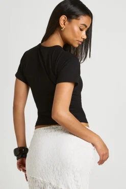 T-shirt Ajusté À Manches Raglan