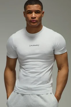 T-shirt Ajusté Muscle One More Rep