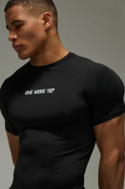 T-shirt Ajusté Musclé One More Rep