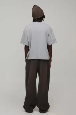 T-shirt Ample Coupe Boxy Avec Broderie Amour