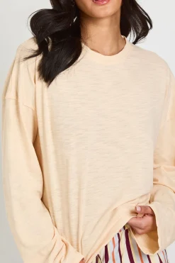 T-shirt Ample Oversize En Jersey Chiné Transparent