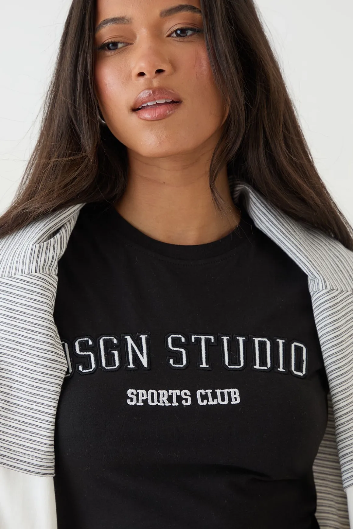 T-shirt Baby Brodé Appliqué Dsgn Studio