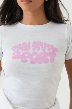 T-shirt Baby À Slogan Bulle Sport Dsgn Studio