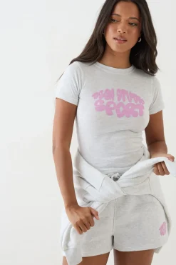 T-shirt Baby À Slogan Bulle Sport Dsgn Studio