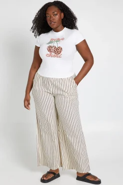 boohoo T-shirt Baby Tee Imprimé Plus Mon Chéri<Femme Tops