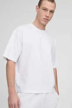 T-shirt Basic Col Rond Oversize Boxy