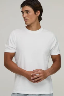 boohooMAN T-shirt Basique Ajusté<Homme Tout Afficher|T-Shirts Grande Taille