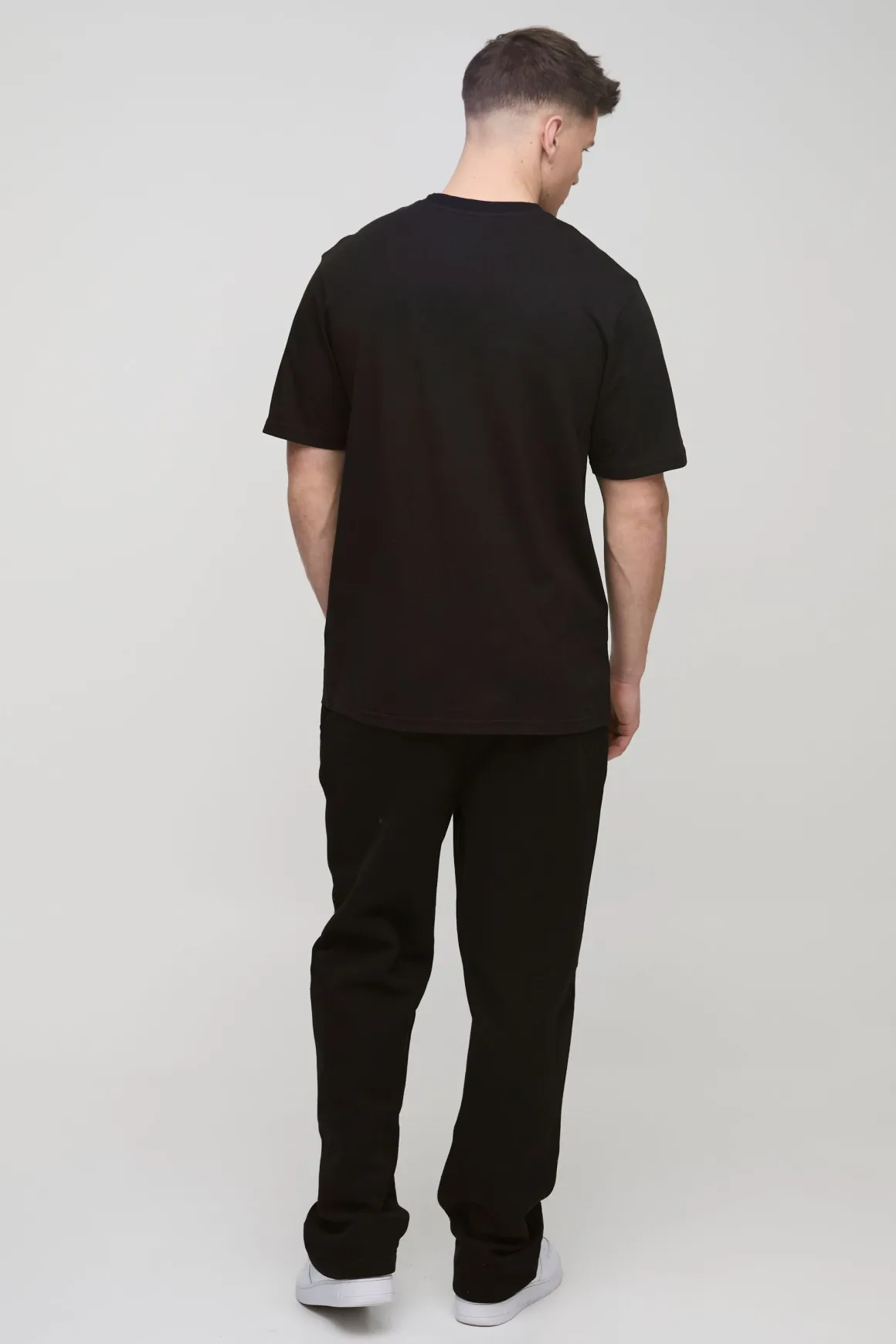 T-shirt basique à col rond, coupe régulière pour grande taille