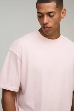 T-shirt Basique Col Rond Coupe Oversize