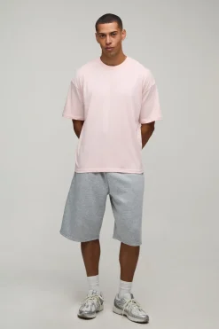 T-shirt Basique Col Rond Coupe Oversize