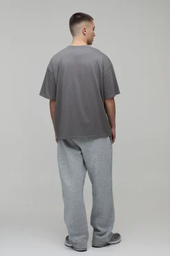 T-shirt Basique Col Rond Oversize