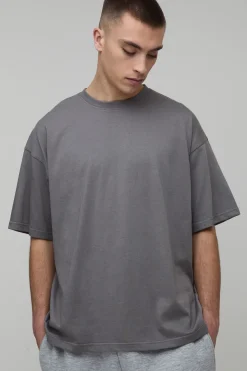T-shirt Basique Col Rond Oversize
