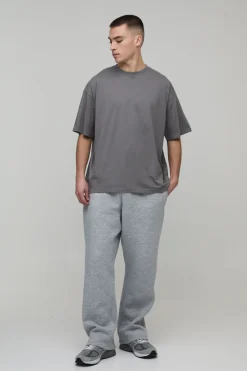 T-shirt Basique Col Rond Oversize