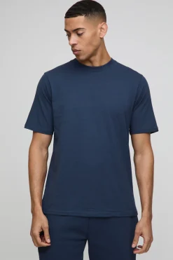 T-shirt basique à col rond Regular Fit