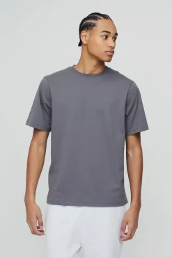T-shirt basique à col rond Regular Fit