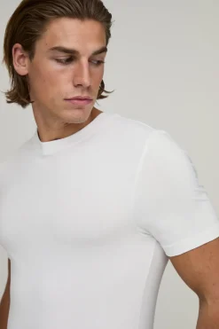 T-shirt Basique Coupe Ajustée Musclée