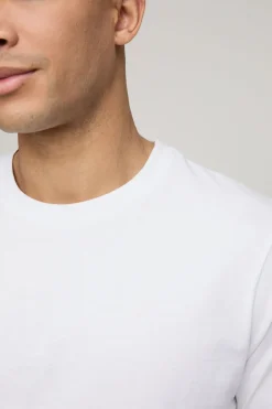 T-shirt basique, coupe régulière, col rond