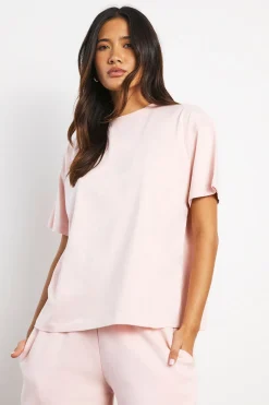 T-shirt Basique À Manches Courtes Coupe Oversize