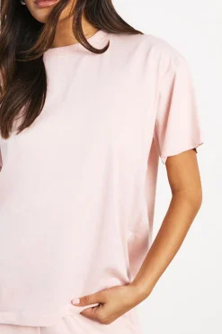 T-shirt Basique À Manches Courtes Coupe Oversize
