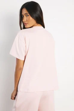 T-shirt Basique À Manches Courtes Coupe Oversize