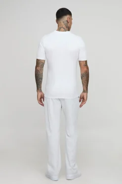 T-shirt basique Muscle Fit pour grande taille