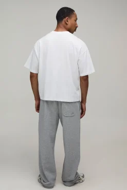 boohooMAN T-Shirt Basique Oversize Coupe Boxy Col Rond<Homme Tout Afficher|T-Shirts Grande Taille