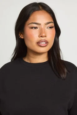 boohoo T-shirt Basique Oversize À Manches Courtes Plus<Femme Basiques|Tops