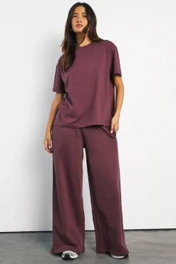 boohoo T-shirt Basique Oversize À Manches Courtes<Femme Basiques|Tops