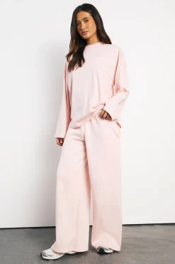 T-shirt Basique Oversize À Manches Longues