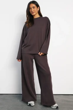 boohoo T-shirt Basique Oversize À Manches Longues<Femme Basiques|Tops